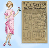 Ladies Home Journal 3488: 1920s Uncut Girls Dress Sz 10 Vintage Sewing Pattern