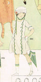 Ladies Home Journal 3681: 1920s Uncut Girls Dress Sz 10 Vintage Sewing Pattern