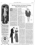 Ladies Home Journal 3872: 1920s Uncut Evening Dress 42 B Vintage Sewing Pattern