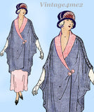 Ladies Home Journal 3902: 1920s Glamorous Evening Wrap Vintage Sewing Pattern