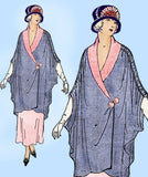 Ladies Home Journal 3902: 1920s Glamorous Evening Wrap Vintage Sewing Pattern