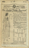 1920s VTG Ladies Home Journal Sewing Pattern 4453 Uncut Misses Slender Dress 34B