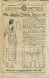 1920s VTG Ladies Home Journal Sewing Pattern 4453 Uncut Misses Slender Dress 36B - Vintage4me2