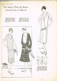 1920s VTG Ladies Home Journal Sewing Pattern 4950 Uncut Misses Flapper Dress 36B