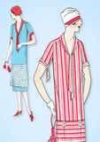 1920s VTG Ladies Home Journal Sewing Pattern 4997 Uncut Misses Flapper Dress 38B