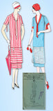 1920s VTG Ladies Home Journal Sewing Pattern 4997 Uncut Misses Flapper Dress 38B