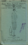 1920s VTG Ladies Home Journal Sewing Pattern 4997 Uncut Misses Flapper Dress 38B