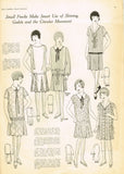 1920s VTG Ladies Home Journal Sewing Pattern 5091 FF Girls Flapper Dress Size 6