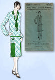 1920s VTG Ladies Home Journal Sewing Pattern 5114 Uncut Flapper Street Dress 34B - Vintage4me2