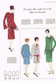 1920s Vintage Ladies Home Journal Sewing Pattern 5137 FF Girls Flapper Dress 10