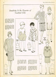 1920s Vintage Ladies Home Journal Sewing Pattern 5137 FF Girls Flapper Dress 10