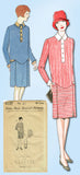 1920s Vintage Ladies Home Journal Sewing Pattern 5137 FF Girls Flapper Dress 10