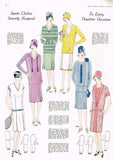 1920s VTG Ladies Home Journal Sewing Pattern 5311 Uncut Misses Flapper Dress 34B