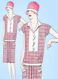 1920s VTG Ladies Home Journal Sewing Pattern 5361 Uncut Misses Flapper Dress 34B