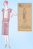 1920s VTG Ladies Home Journal Sewing Pattern 5361 Uncut Misses Flapper Dress 34B