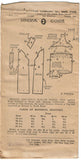 1920s VTG Ladies Home Journal Sewing Pattern 5442 Uncut Misses Flapper Dress 36B