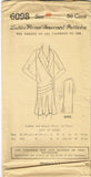 1920s VTG Ladies Home Journal Sewing Pattern 6098 Uncut Flapper Dress Sz 40 B