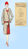 1920s VTG Ladies Home Journal Sewing Pattern 6140 Uncut Misses Flapper Dress 34B