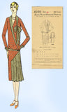 1920s VTG Ladies Home Journal Pattern 6169 Uncut Plus Size Flapper Dress 40 Bust