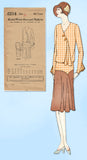 1920s VTG Ladies Home Journal Sewing Pattern 6214 Uncut Misses Flapper Dress 38B