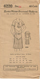 1920s VTG Ladies Home Journal Sewing Pattern 6220 Uncut Misses Flapper Dress 36B