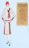 1920s VTG Ladies Home Journal Sewing Pattern 6251 FF Flapper Cocktail Dress 36B