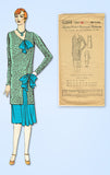 1920s VTG Ladies Home Journal Sewing Pattern 6304 Uncut Flapper Dress Size 38 B