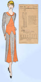 1930s VTG Ladies Home Journal Sewing Pattern 6516 FF Misses Street Dress Sz 36B