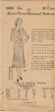 1930s VTG Ladies Home Journal Sewing Pattern 6586 FF Misses Street Dress Sz 38 B