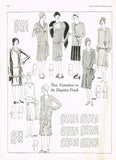 1920s VTG Ladies Home Journal Sewing Pattern 5949 FF Misses Flapper Dress Sz 36B