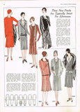 1920s VTG Ladies Home Journal Sewing Pattern 6040 Uncut Flapper Dress Sz 38 Bust