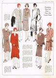 1920s VTG Ladies Home Journal Sewing Pattern 5956 Uncut Misses Flapper Dress 36B