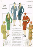 1920s VTG Ladies Home Journal Sewing Pattern 5879 FF Misses Flapper Dress Sz 36B - Vintage4me2