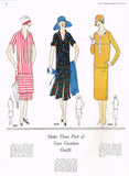 1920s VTG Ladies Home Journal Sewing Pattern 4997 Uncut Misses Flapper Dress 38B