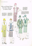 1920s VTG Ladies Home Journal Sewing Pattern 5361 Uncut Misses Flapper Dress 34B