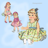 McCalls 1992: 1950s Baby Sue 16-17inch Doll Clothes Set Vintage Sewing Pattern