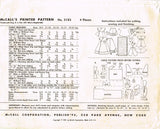 1950s Vintage McCalls Sewing Pattern 2183 Betsy Wetsy 13-14" Baby Doll Clothes