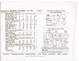 1950s VTG McCalls Sewing Pattern 2261 Uncut Betsy Wetsy 15-17 Baby Doll Clothes