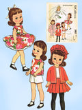 McCall 2457: 1960s Cute 8.5 In Betsy McCall Doll Clothes Vintage Sewing Pattern