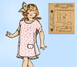 1910s Rare McCalls Sewing Pattern 4900 Darlin Uncut Toddler Girls Apron Size 4