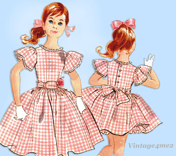 1950s Vintage Simplicity Pattern 3296 Baby Girls Slip & Undies Set Sz1 –  Vintage4me2