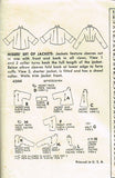 1950s Vintage Simplicity Sewing Pattern 4944 Uncut Misses Jacket Set Size 12 30B