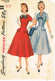 1950s Vintage Simplicity Sewing Pattern 1528 Uncut Misses Princess Dress Sz 38 B