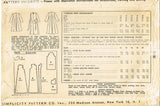 Simplicity 2600: 1940s Misses Flared Housecoat Sz 32 B Vintage Sewing Pattern