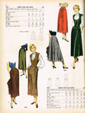 Simplicity 2757: 1940s Misses Skirt & Weskit Sz 32 B Vintage Sewing Pattern - Vintage4me2