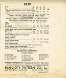 Simplicity 2805: 1930s Uncut Misses Sun Dress Jumper 34B Vintage Sewing Pattern - Vintage4me2