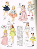 1950s Vintage Simplicity Sewing Pattern 3179 Toddler Girls Party Dress Size 5