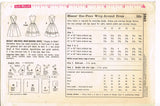 Simplicity 3463: 1960s Cute Misses Easy Wrap Dress Sz 34B Vintage Sewing Pattern