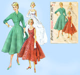 1950s Vintage Simplicity Sewing Pattern 4782 Uncut Misses Wedding Dress Sz 32 B