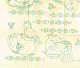 1940s Vintage Superior Embroidery Transfer 156 Uncut Bird & Dishes Tea Towels - Vintage4me2